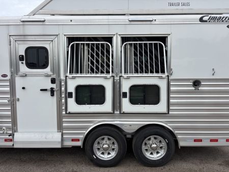 Used 2024 Cimarron Trailers Norstar 3H LQ Horse Trailer