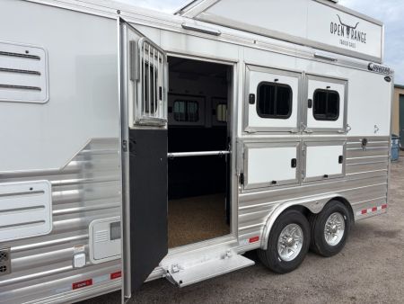 Used 2024 Cimarron Trailers Norstar 3H LQ Horse Trailer