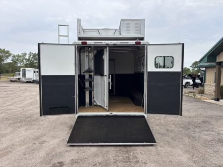 Used 2024 Cimarron Trailers Norstar 3H LQ Horse Trailer