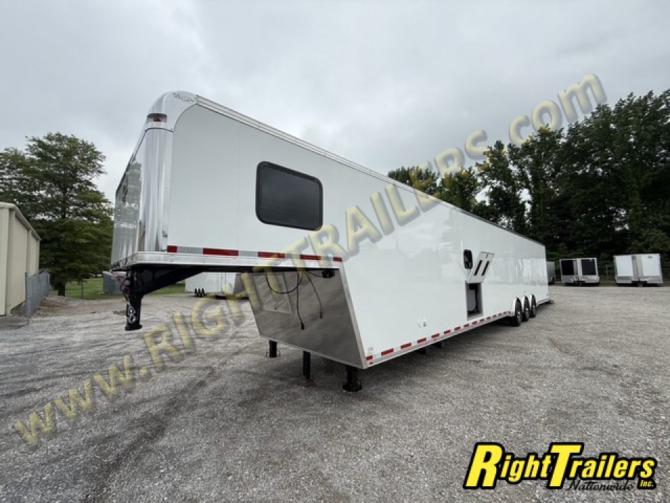New 2026 8.5x50 Vintage Sportsman Elite Living Quarters Trailer