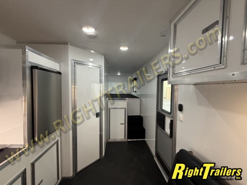 New 2026 8.5x50 Vintage Sportsman Elite Living Quarters Trailer
