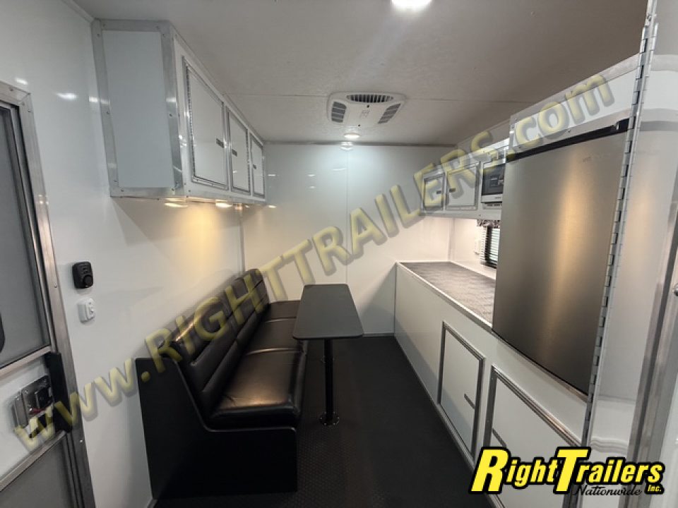 New 2026 8.5x50 Vintage Sportsman Elite Living Quarters Trailer