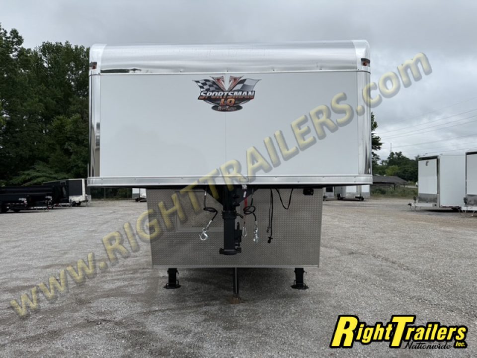 New 2026 8.5x50 Vintage Sportsman Elite Living Quarters Trailer