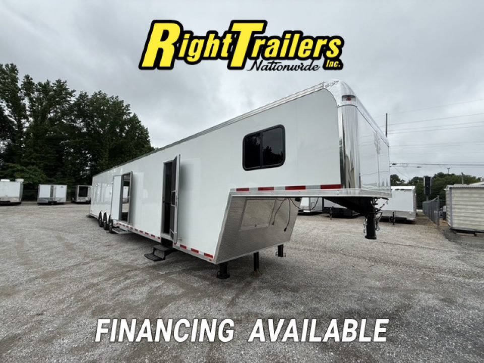 New 2026 8.5x50 Vintage Sportsman Elite Living Quarters Trailer