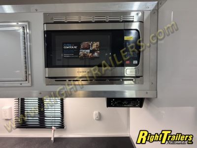 New 2026 8.5x50 Vintage Sportsman Elite Living Quarters Trailer