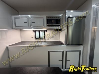 New 2026 8.5x50 Vintage Sportsman Elite Living Quarters Trailer