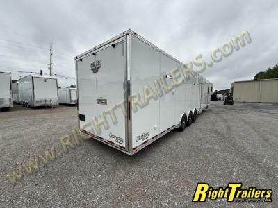 New 2026 8.5x50 Vintage Sportsman Elite Living Quarters Trailer