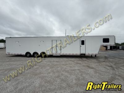 New 2026 8.5x50 Vintage Sportsman Elite Living Quarters Trailer