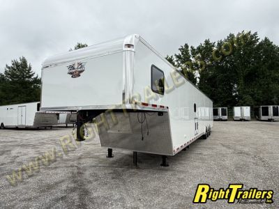 New 2026 8.5x50 Vintage Sportsman Elite Living Quarters Trailer