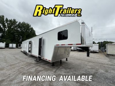New 2026 8.5x50 Vintage Sportsman Elite Living Quarters Trailer