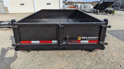 New 2026 Belmont 6x12 Lo Pro Equipment Dump w/ 3 Way Gate