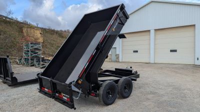 New 2026 Belmont 6x12 Lo Pro Equipment Dump w/ 3 Way Gate