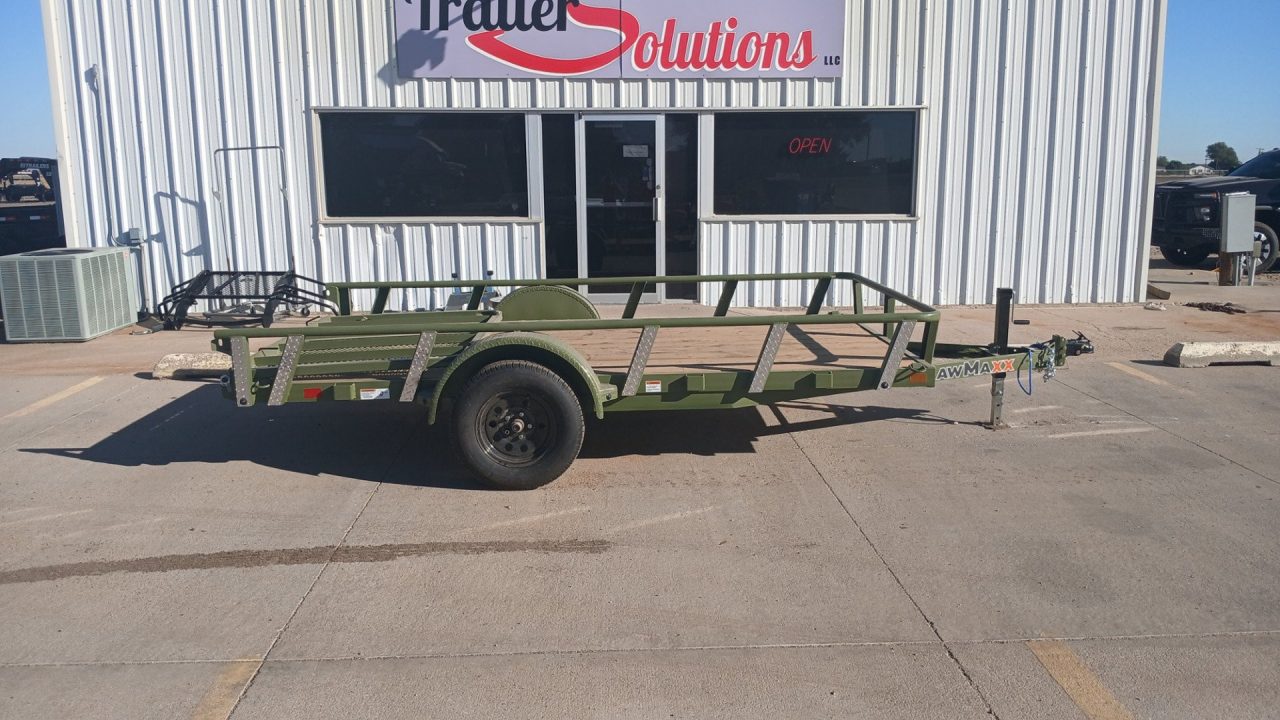 New 2026 RawMaxx UTX12'x77" Utility Trailer