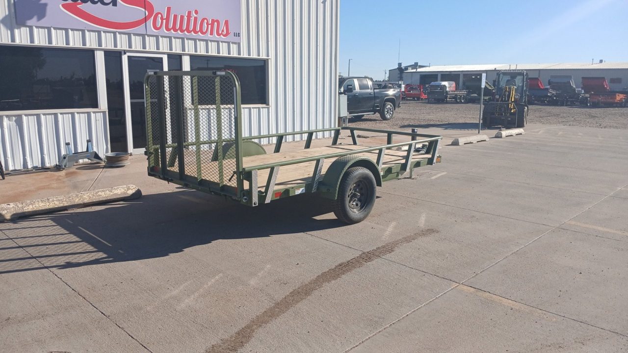 New 2026 RawMaxx UTX12'x77" Utility Trailer