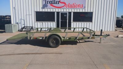 New 2026 RawMaxx UTX12'x77" Utility Trailer