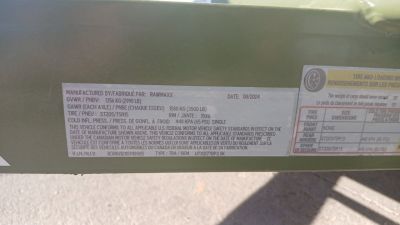 New 2026 RawMaxx UTX12'x77" Utility Trailer