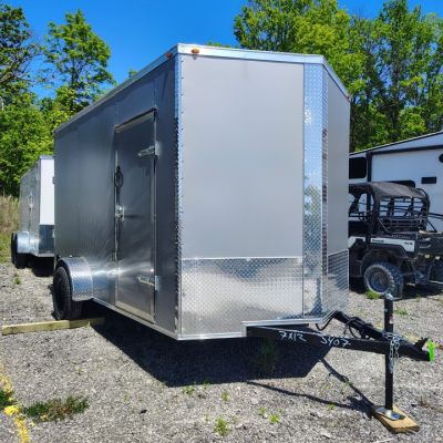 New 2026 Mammoth 7x12 SA , 7' interior height, 3.5k axle, .080 polycore Cargo / Enclosed Trailer