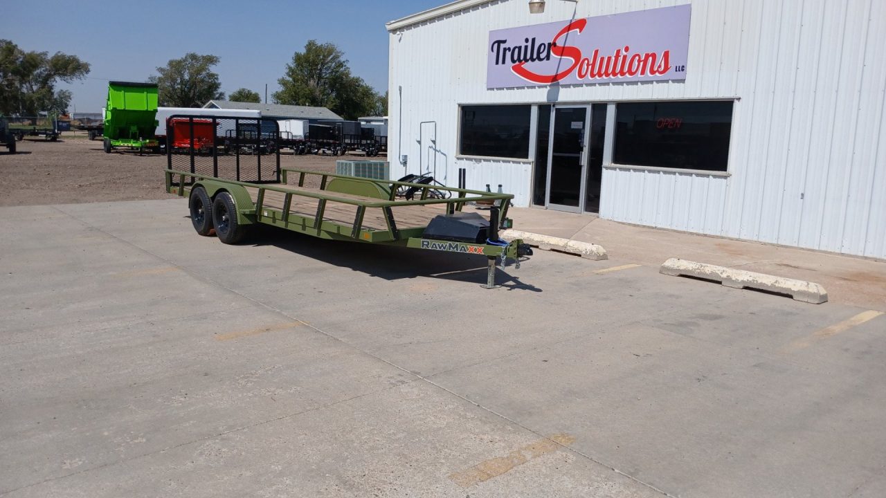 New 2026 RawMaxx UTX-20'X83" Utility Trailer