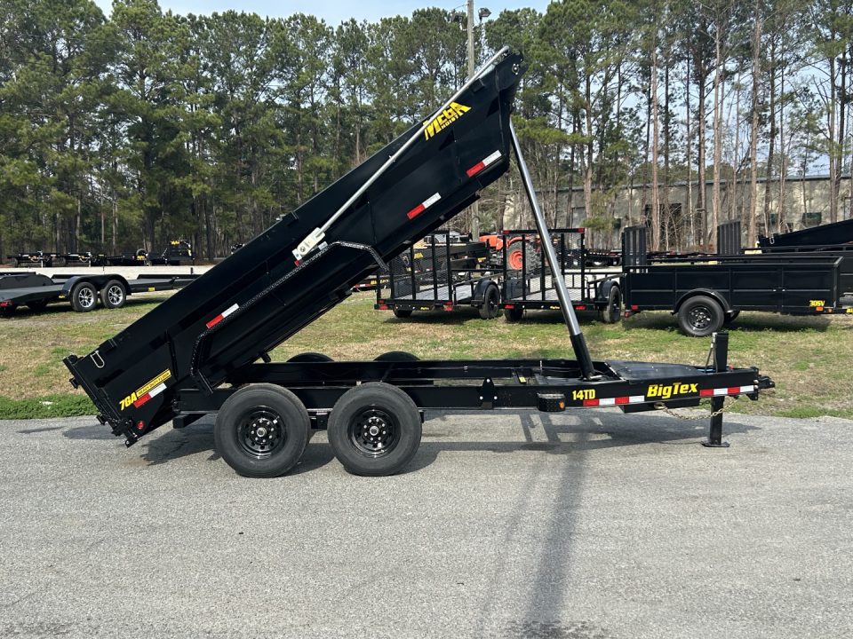 New 2026 Big Tex 14TDX 5 STAGE TELESCOPIC DUMP TRAILER 7 GAUGE FLOOR ,HYDRO JACK, LONG ARM TARP 14 PLY TIRES