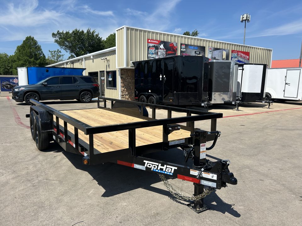 New 2026 Top Hat HT14-18X83-14E-F Equipment Trailer
