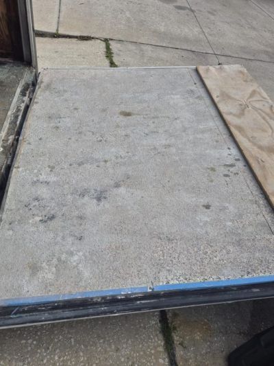 Used 2022 7x16 Black Enclosed Cargo Trailer | Tandem Axle (C080020)