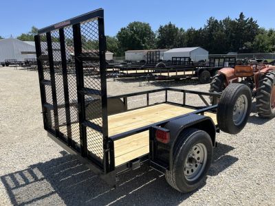 New 2026 Double A 5x8 Utility Trailer