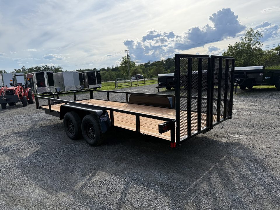 New 2027 BWISE UT-718 Utility Trailer