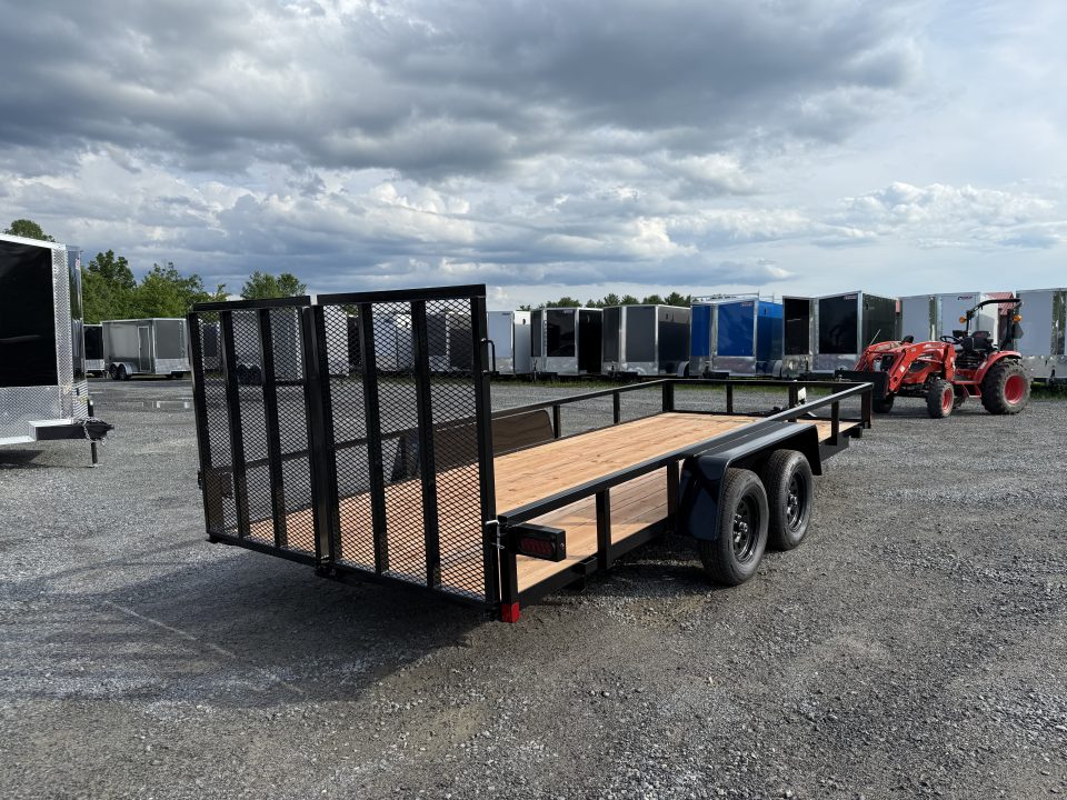 New 2027 BWISE UT-718 Utility Trailer