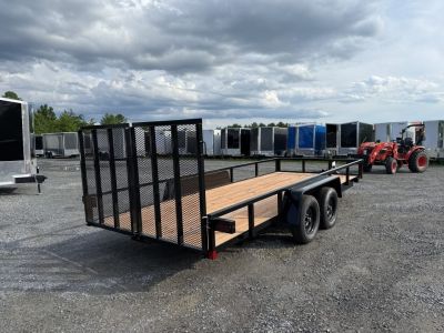 New 2027 BWISE UT-718 Utility Trailer