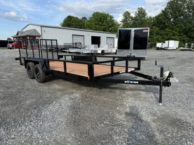 New 2027 BWISE UT-718 Utility Trailer