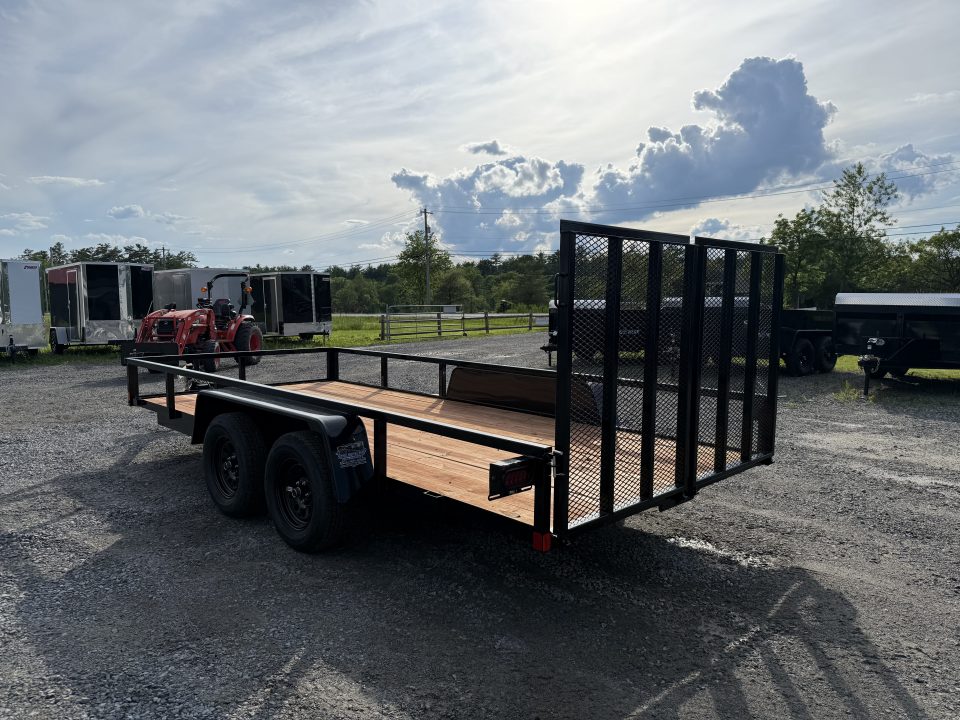 New 2027 BWISE UT-716 Utility Trailer