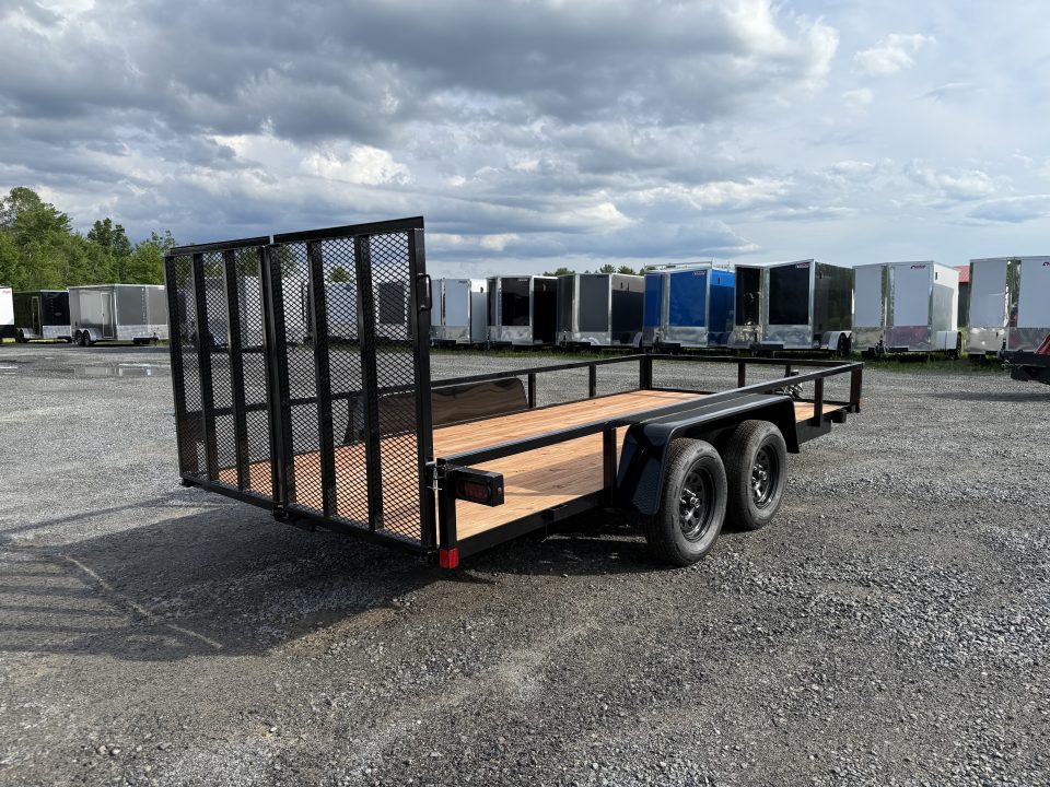 New 2027 BWISE UT-716 Utility Trailer
