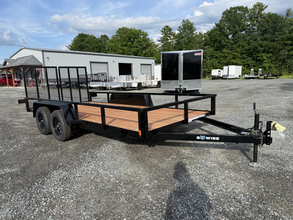 New 2027 BWISE UT-716 Utility Trailer