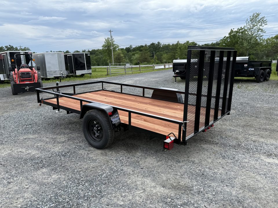 New 2026 BWISE UTE-612 Utility Trailer