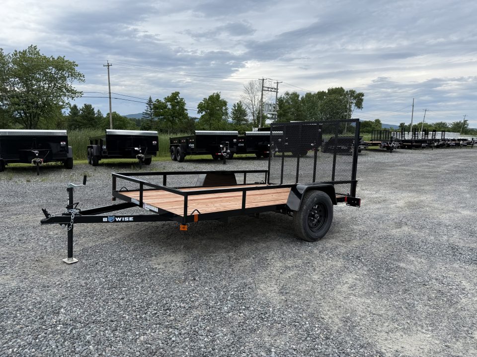 New 2026 BWISE UTE-610 Utility Trailer
