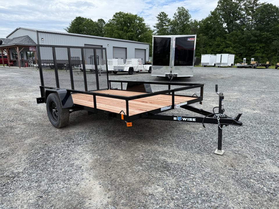 New 2026 BWISE UTE-610 Utility Trailer