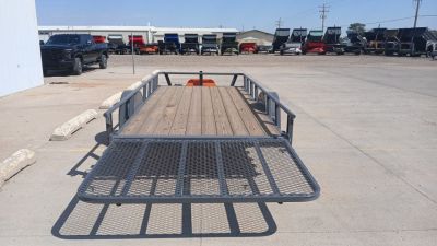 New 2026 RawMaxx UTX14'X77" 5200 LB Brake Axle Utility Trailer