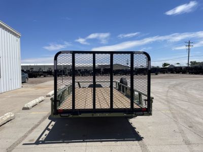 New 2026 RawMaxx UTX14'X77" 5200 LB Brake Axle Utility Trailer