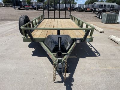 New 2026 RawMaxx UTX14'X77" 5200 LB Brake Axle Utility Trailer