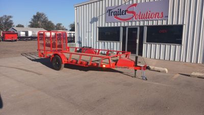 New 2026 RawMaxx UTX14'X77  Utility Trailer