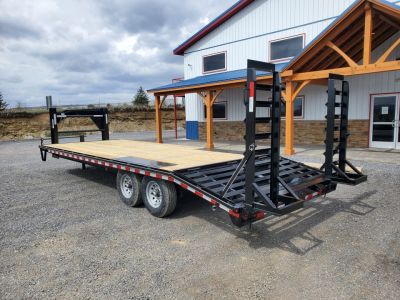 New 2027 Quality Trailers Pro-Grade Gooseneck / Pop Up Dove Tail / 24' / 17000 GVWR