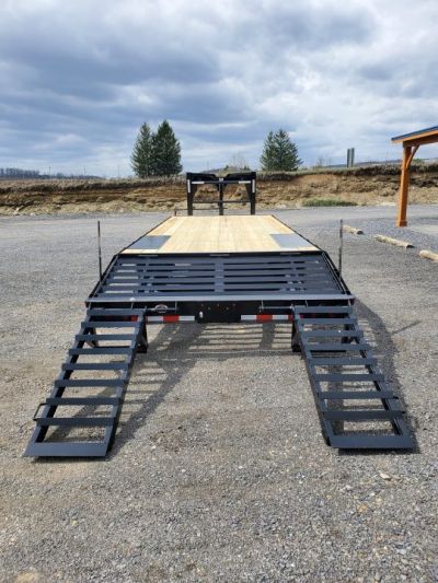 New 2027 Quality Trailers Pro-Grade Gooseneck / Pop Up Dove Tail / 24' / 17000 GVWR
