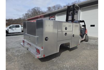 New Martin Truck Bodies HSB Service Body DRW 60" CA Cab and Chassis 57" Tall Compartments