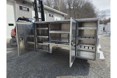 New Martin Truck Bodies HSB Service Body DRW 60" CA Cab and Chassis 57" Tall Compartments