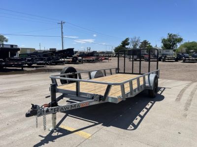 New 2026 RawMaxx UTX 14' x 77" Utility Trailer