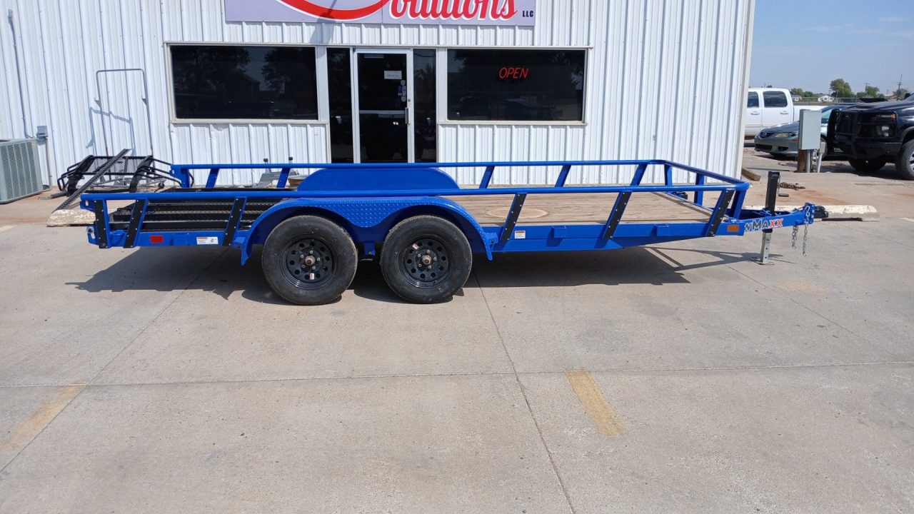 New 2026 RawMaxx UTX16'X77" Utility Trailer