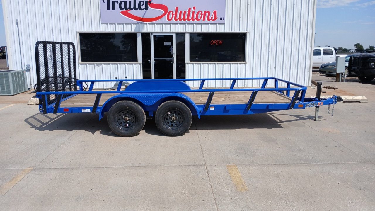 New 2026 RawMaxx UTX16'X77" Utility Trailer