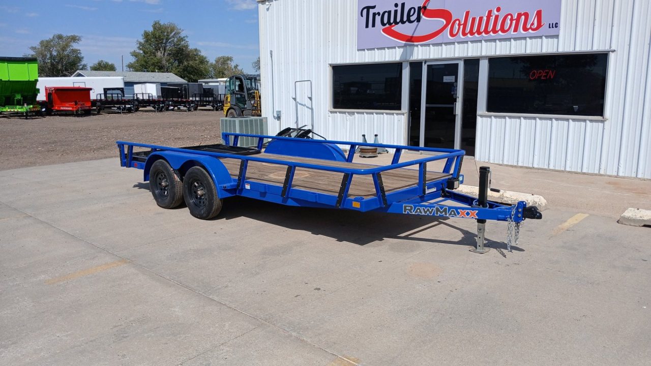 New 2026 RawMaxx UTX16'X77" Utility Trailer