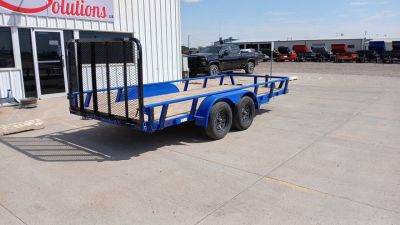 New 2026 RawMaxx UTX16'X77" Utility Trailer