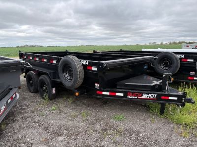 New 2026 Buckshot MFG LP214 Dump Trailer